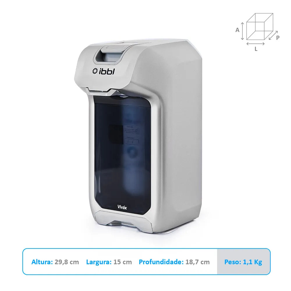 Purificador de Água IBBL Viváx Prata BIVOLT