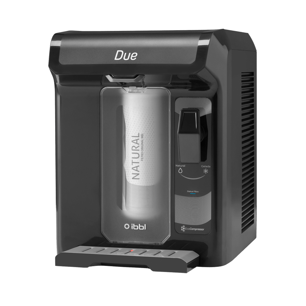 Purificador de Água IBBL Due com Compressor Grafite BIVOLT