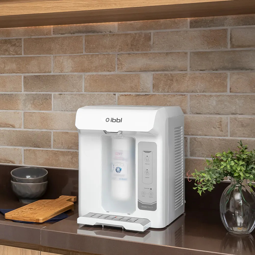 Purificador de Água IBBL Viváx Touch com Compressor Branco BIVOLT