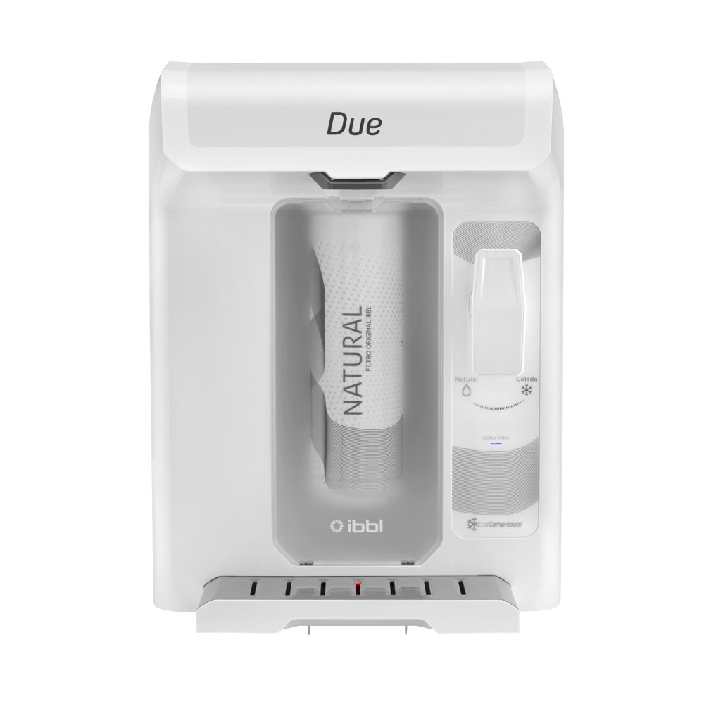 Purificador de Água IBBL Due com Compressor Branco BIVOLT