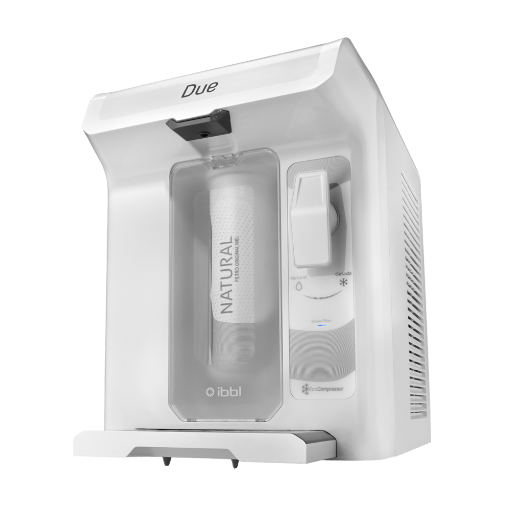 Purificador de Água IBBL Due com Compressor Branco BIVOLT