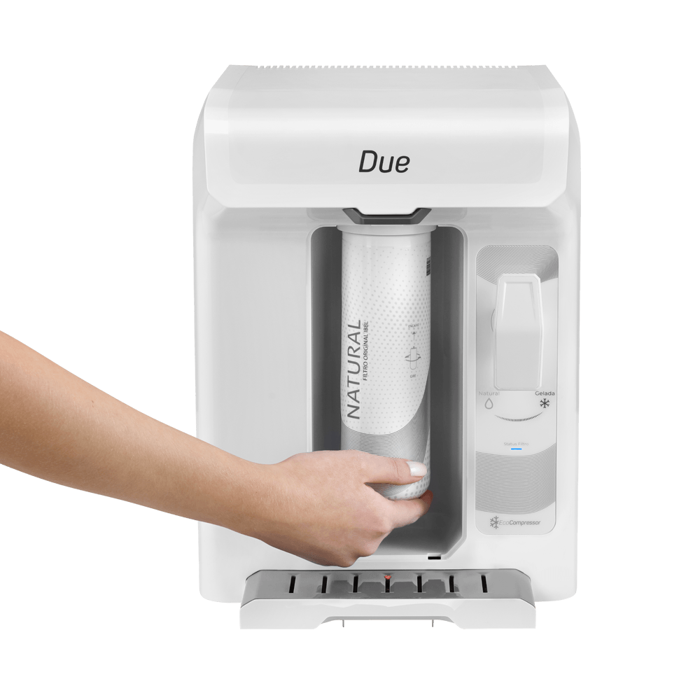 Purificador de Água IBBL Due com Compressor Branco BIVOLT