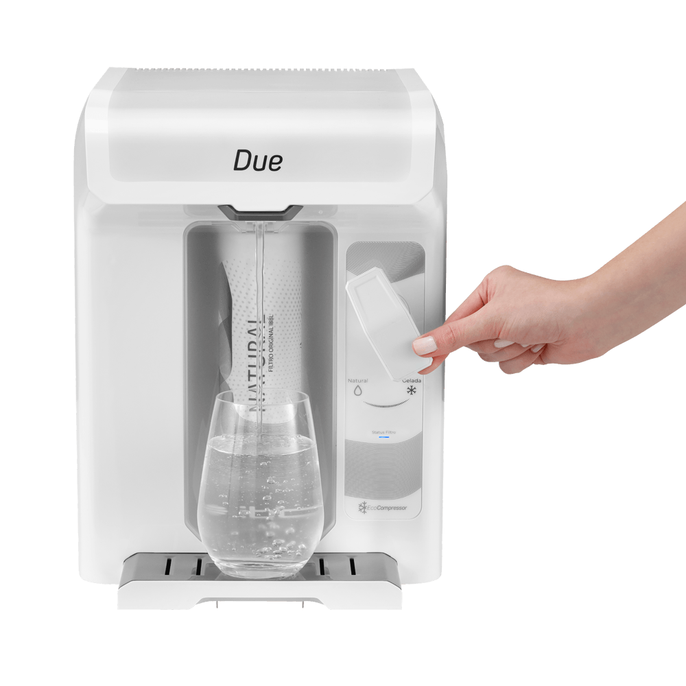 Purificador de Água IBBL Due com Compressor Branco BIVOLT