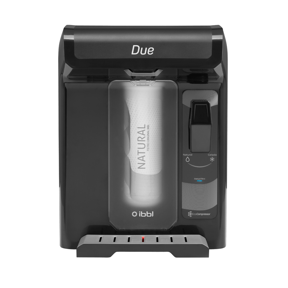 Purificador de Água IBBL Due com Compressor Grafite BIVOLT