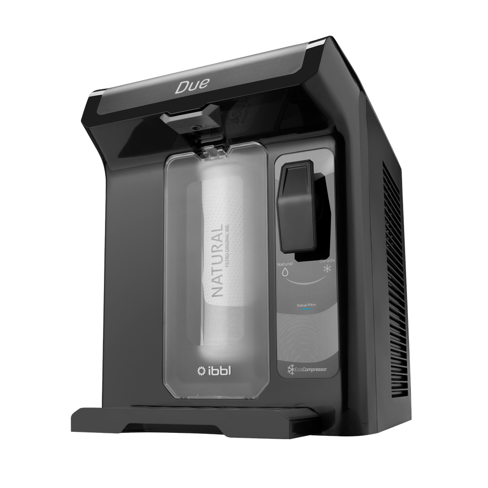 Purificador de Água IBBL Due com Compressor Grafite BIVOLT