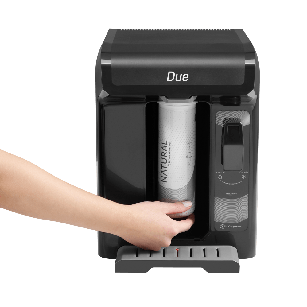 Purificador de Água IBBL Due com Compressor Grafite BIVOLT