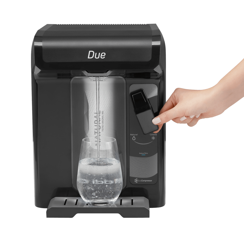 Purificador de Água IBBL Due com Compressor Grafite BIVOLT