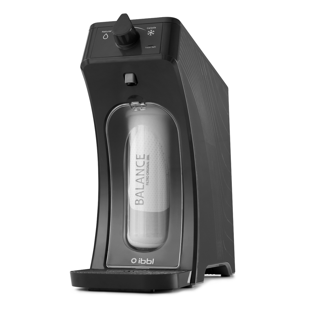 Purificador de Água IBBL E-Due Equilibrium Eletrônico Grafite Bivolt